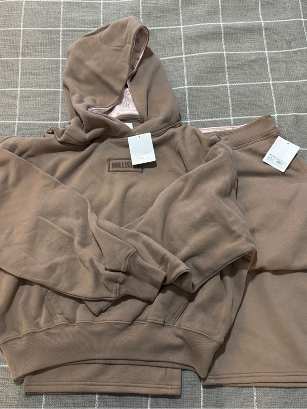 Hollister Collection at Target - Women's S Brown Sweats, top and bottom 2-pc set